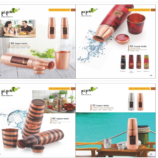 O2 COPPER BOTTLE WITH GLASS(1000ML)